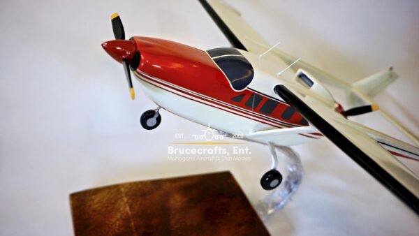 Cessna 337 Super Skymaster with detailed craftsmanship.